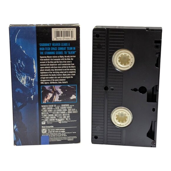 Aliens (VHS 1992) Movie Sigourney Weaver James Cameron Very Good - Picture 2 of 6
